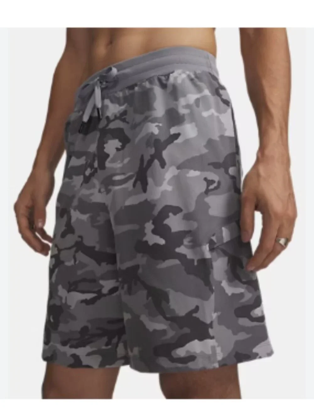 New! Under Armour Sportswear Woven Camo Men's Medium Cargo Shorts - 6011019 011